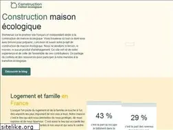 Sites similar to construction-maison-ecologique.com
