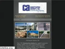 Sites similar to constructionanchors.com