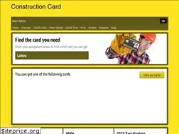 Sites similar to constructioncard.co.uk
