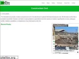 Sites similar to constructioncivil.com