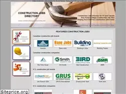 Sites similar to constructionjobsdirectory.net