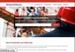 Sites similar to constructionlawmadeeasy.com