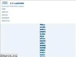 Sites similar to constructionlawyersydney.com