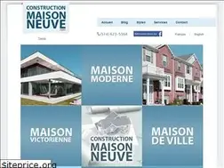 Sites similar to constructionmaisonneuve.com