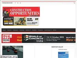 Sites similar to constructionopportunities.in