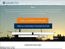 Sites similar to constructionrecruiters.com