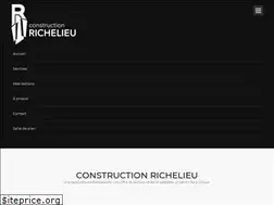 Sites similar to constructionrichelieu.com