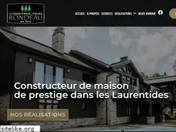 Sites similar to constructionrondeau.com