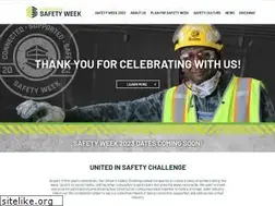 Sites similar to constructionsafetyweek.com