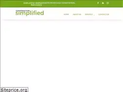 Sites similar to constructionsimplified.com