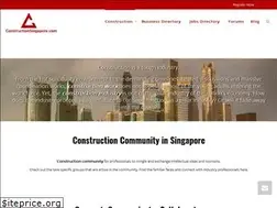 Sites similar to constructionsingapore.com