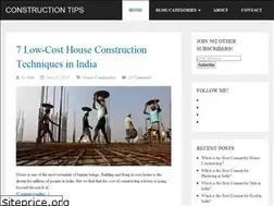 Sites similar to constructiontips.co.in