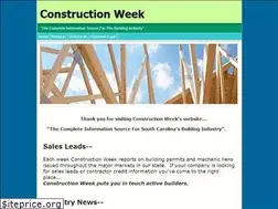 Sites similar to constructionweek.net