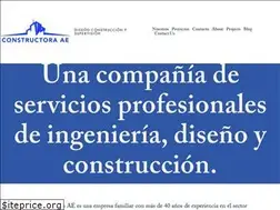 Sites similar to constructoraae.com