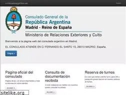 Sites similar to consuladoargentino.es