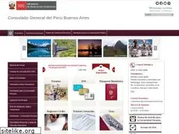 Sites similar to consuladoperubaires.org