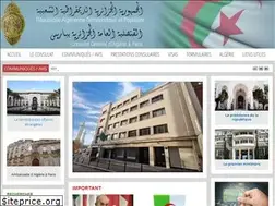 Sites similar to consulat-paris-algerie.fr