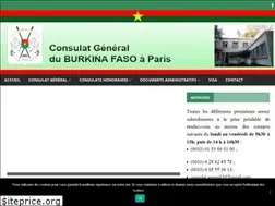 Sites similar to consulatburkinaparis.org
