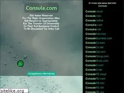 Sites similar to consule.com