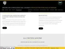 Sites similar to consulentidellavoro.fi.it