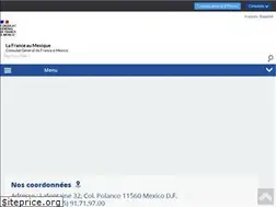 Sites similar to consulfrance-mexico.org