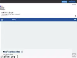 Sites similar to consulfrance-montreal.org