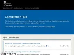 Sites similar to consult.education.gov.uk