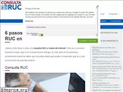 Sites similar to consulta-ruc.com.pe