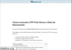 Sites similar to consultacpfguia.com