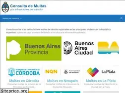 Sites similar to consultademultas.com.ar