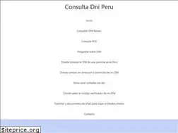 Sites similar to consultadniperu.com