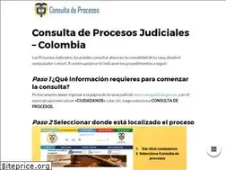 Sites similar to consultaprocesos.com.co