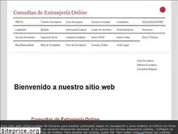 Sites similar to consultasextranjeria.es