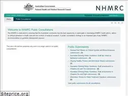 Sites similar to consultations.nhmrc.gov.au