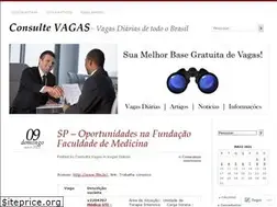 Sites similar to consultevagas.wordpress.com