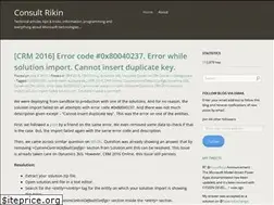 Sites similar to consultrikin.wordpress.com