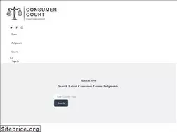 Sites similar to consumercourt.in