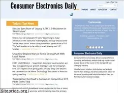 Sites similar to consumerelectronicsdaily.com
