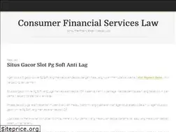 Sites similar to consumerfinancialserviceslaw.us