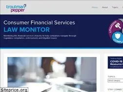 Sites similar to consumerfinancialserviceslawmonitor.com