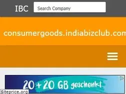 Sites similar to consumergoods.indiabizclub.com