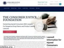 Sites similar to consumerjusticefoundation.com