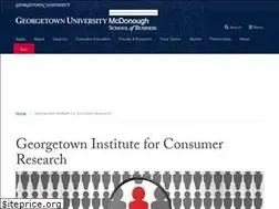 Sites similar to consumerresearch.georgetown.edu