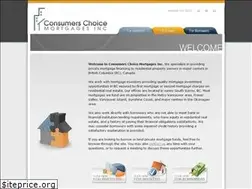 Sites similar to consumerschoicemortgages.ca