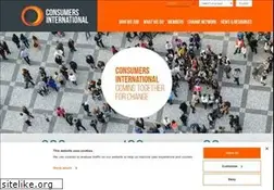 Sites similar to consumersinternational.org