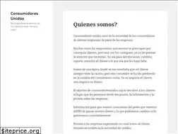 Sites similar to consumidoresunidos.org