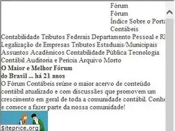 Sites similar to contabeis.com.br