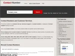 Sites similar to contact-number.org