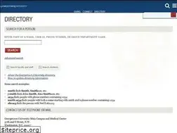 Sites similar to contact.georgetown.edu