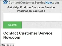 Sites similar to contactcustomerservicenow.com